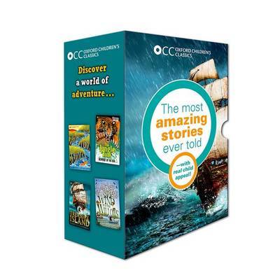 Oxford Children's Classics: World of Adventure box set by Robert Louis Stevenson image