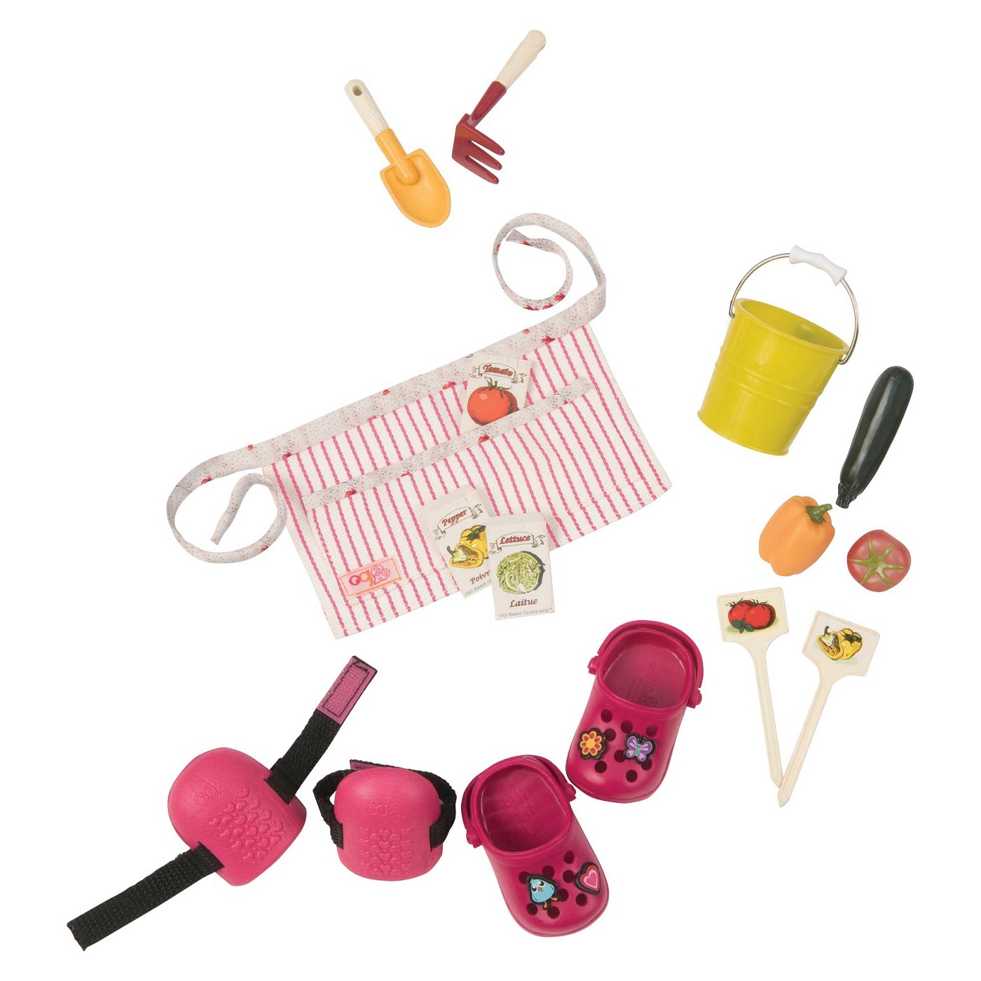 Our Generation: Read & Play Set - Nahla's Gardening Outfit image