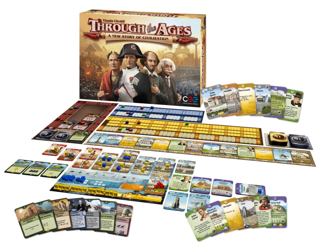 Through the Ages Board Game at Mighty Ape NZ