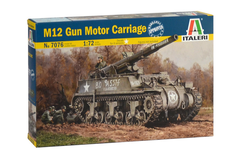 Italeri 1/72 GMC M-12 - Model Kit image