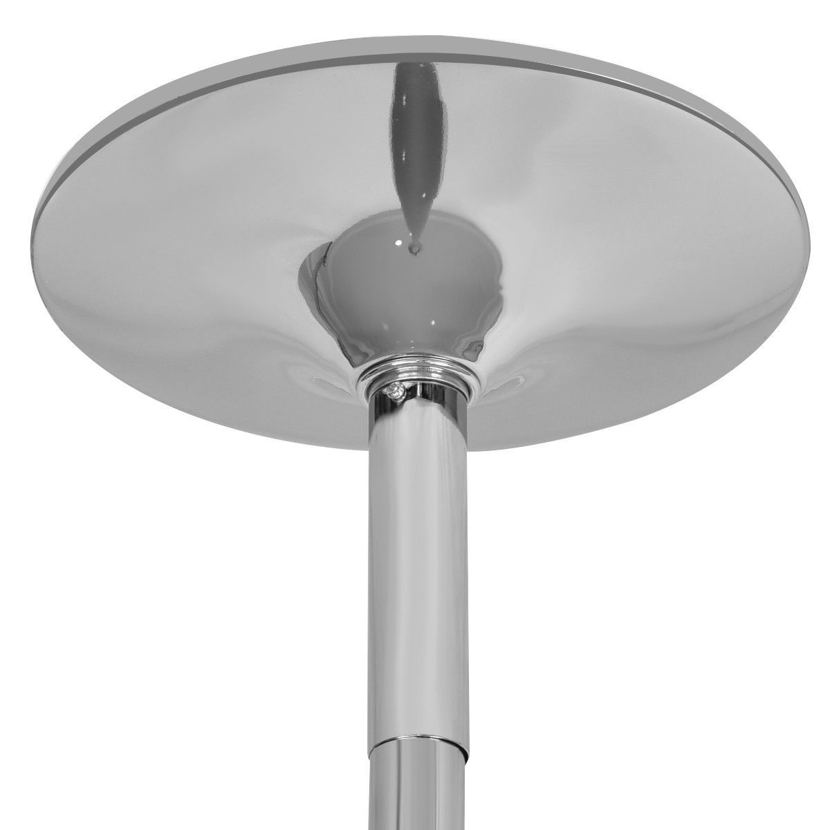 360° Pro Fitness Spinning Dancing Training Pole - Chrome (223-274cm) image