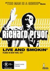 Richard Pryor - Live And Smokin' on DVD Richard Pryor - Live And Smokin' on DVD