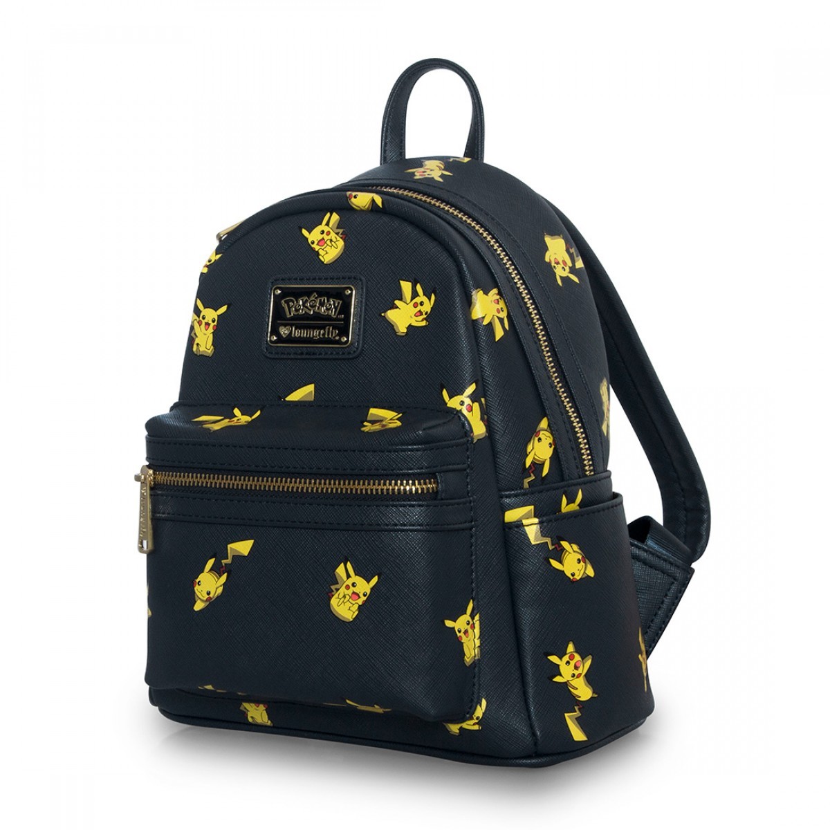 Loungefly Pokemon Pikachu Print Mini Backpack image