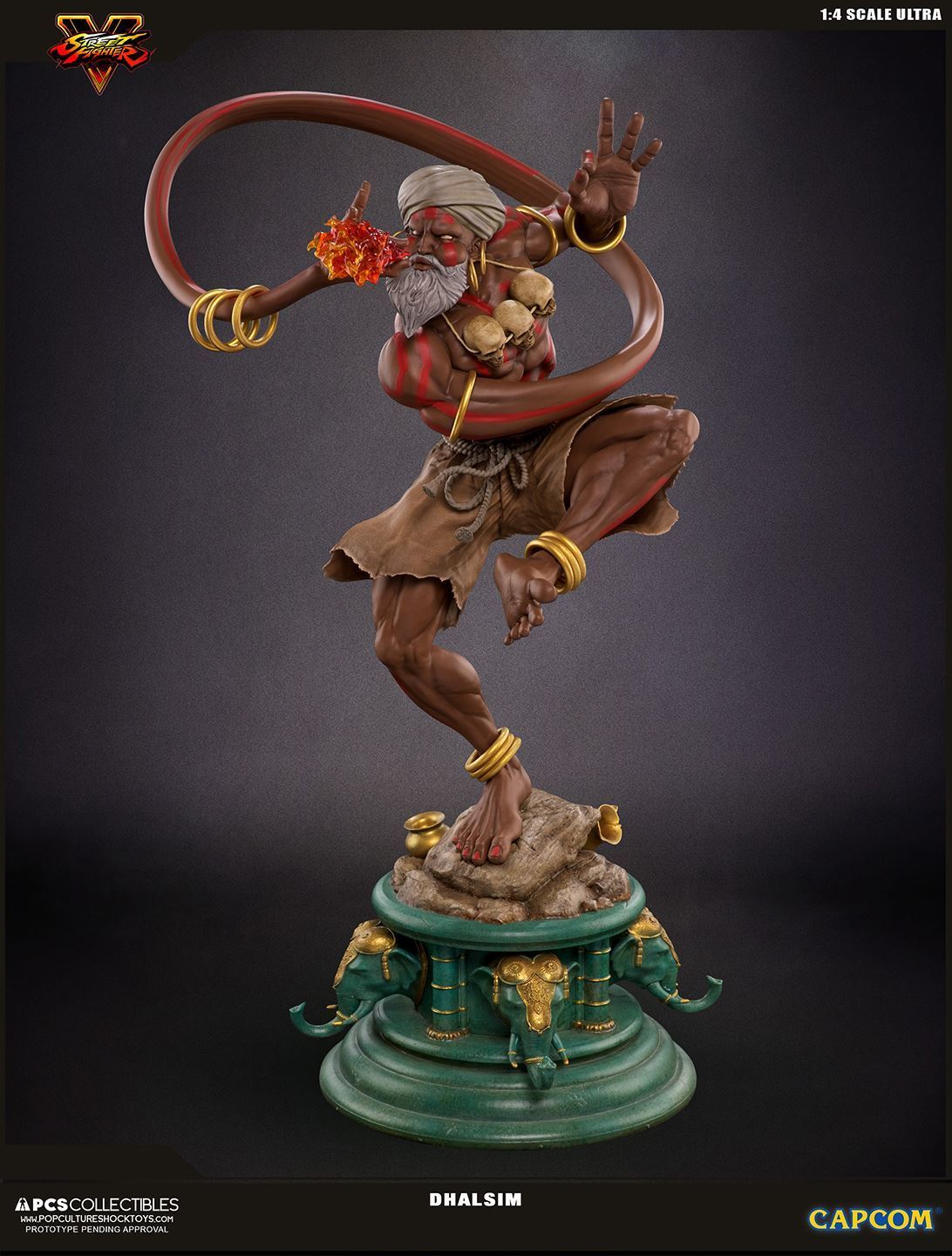 Streetfighter V - Dhalsim 1:4 Scale Statue image