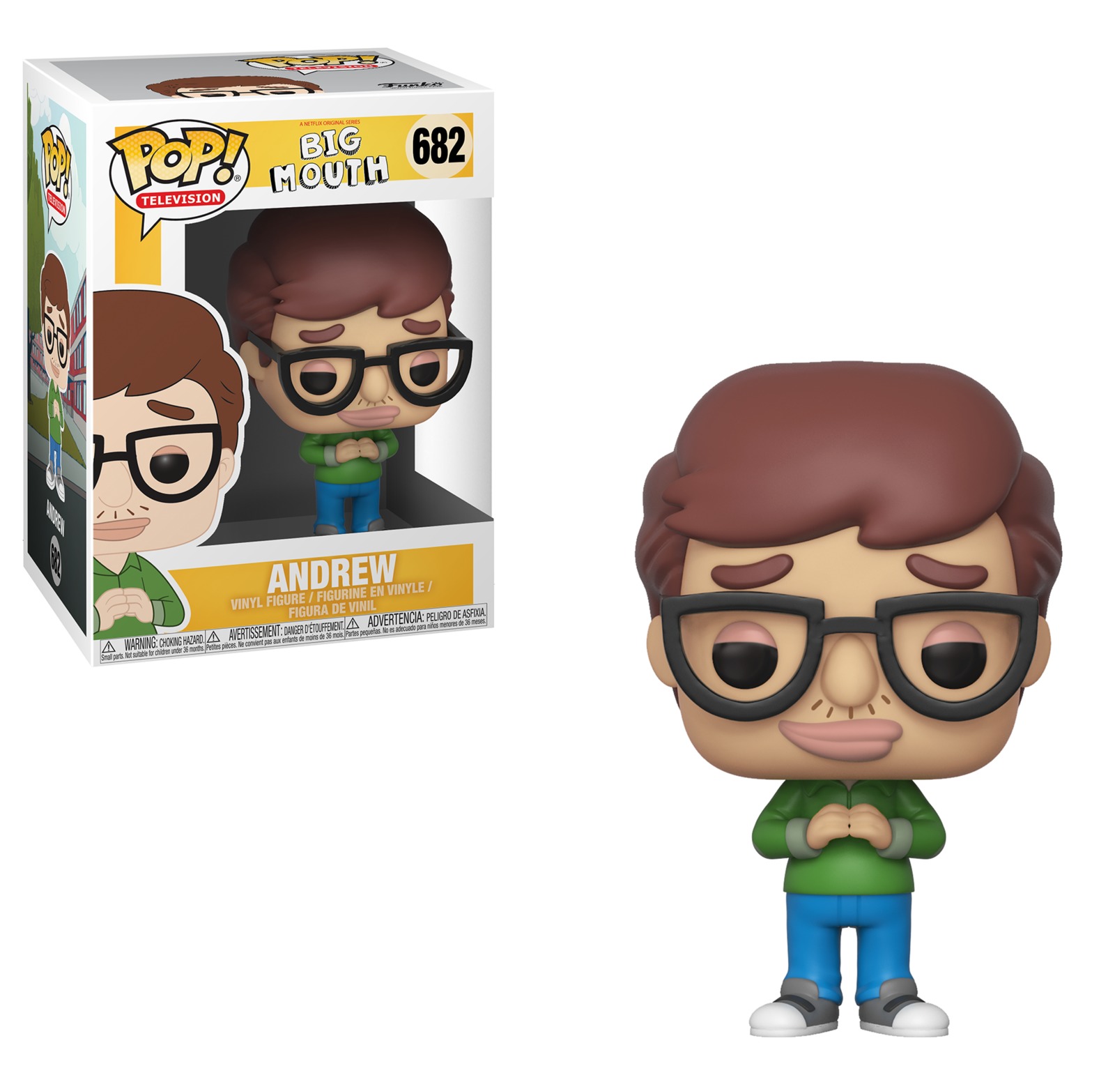 Big Mouth - Andrew Pop! Vinyl Figure image