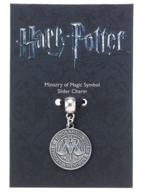 Harry Potter Charm - Ministry of Magic (silver plated)