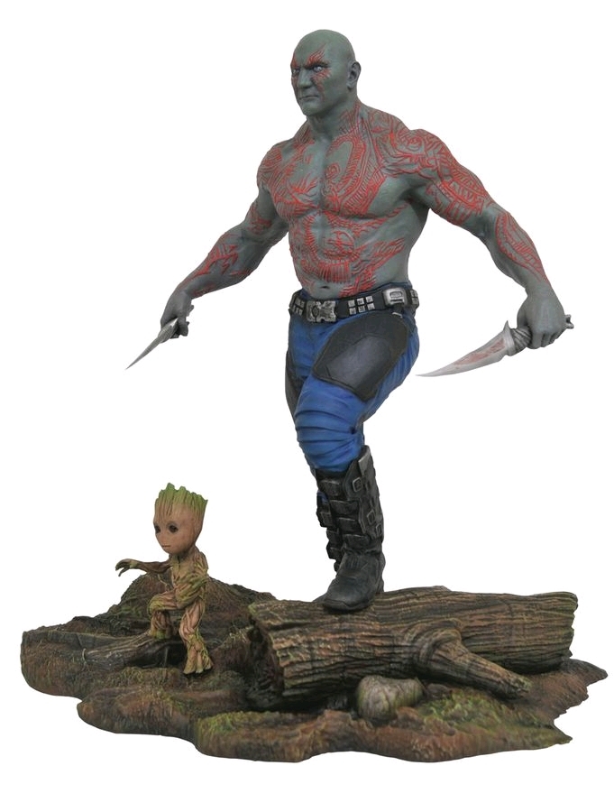 Guardians of the Galaxy: Vol. 2: Drax & Baby Groot - 11" PVC Diorama