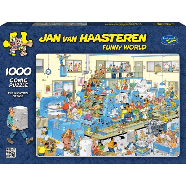 Van Haasteren: The Printing Office - 1000 Piece Puzzle image