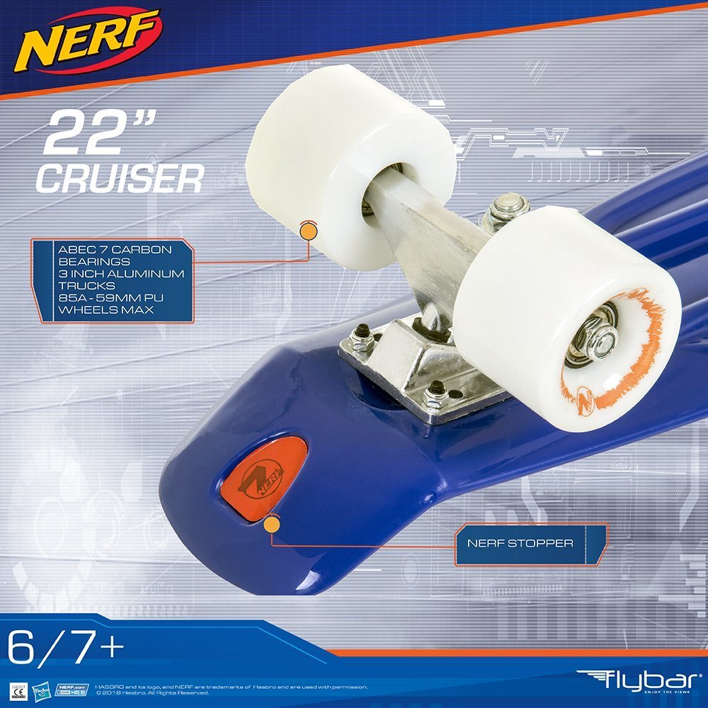 Nerf: Grip Tape Cruiser - 22" Skateboard image