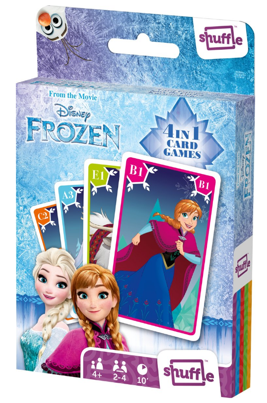Shuffle: 4-In-1 Card Games - Frozen image