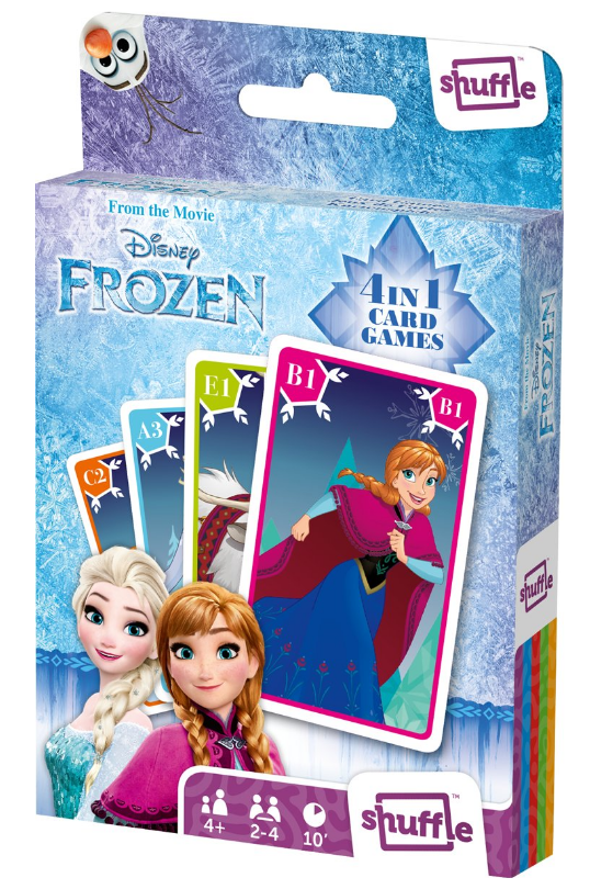 Shuffle: 4-In-1 Card Games - Frozen