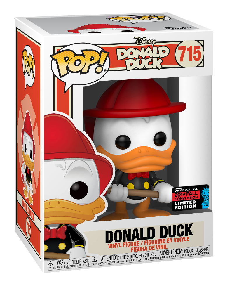 Disney: Donald Duck (Firefighter) - Pop! Vinyl Figure image