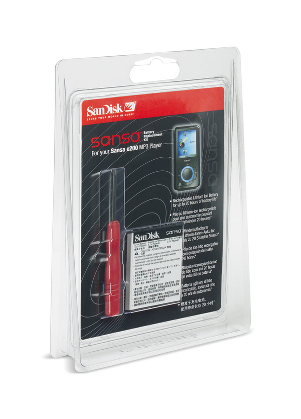 SanDisk Sansa e200 Battery Kit image