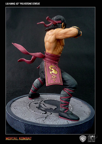 Mortal Kombat 10'' Polystone Statue - Liu Kang