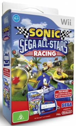 Sonic & SEGA All-Stars Racing plus Wheel on Wii