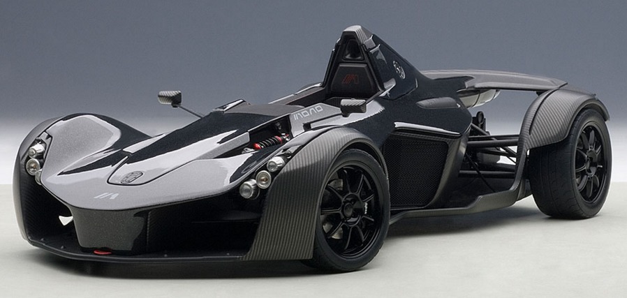 Autoart: 1/18 BAC Mono (Black) image