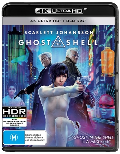 Ghost In The Shell on Blu-ray, UHD Blu-ray