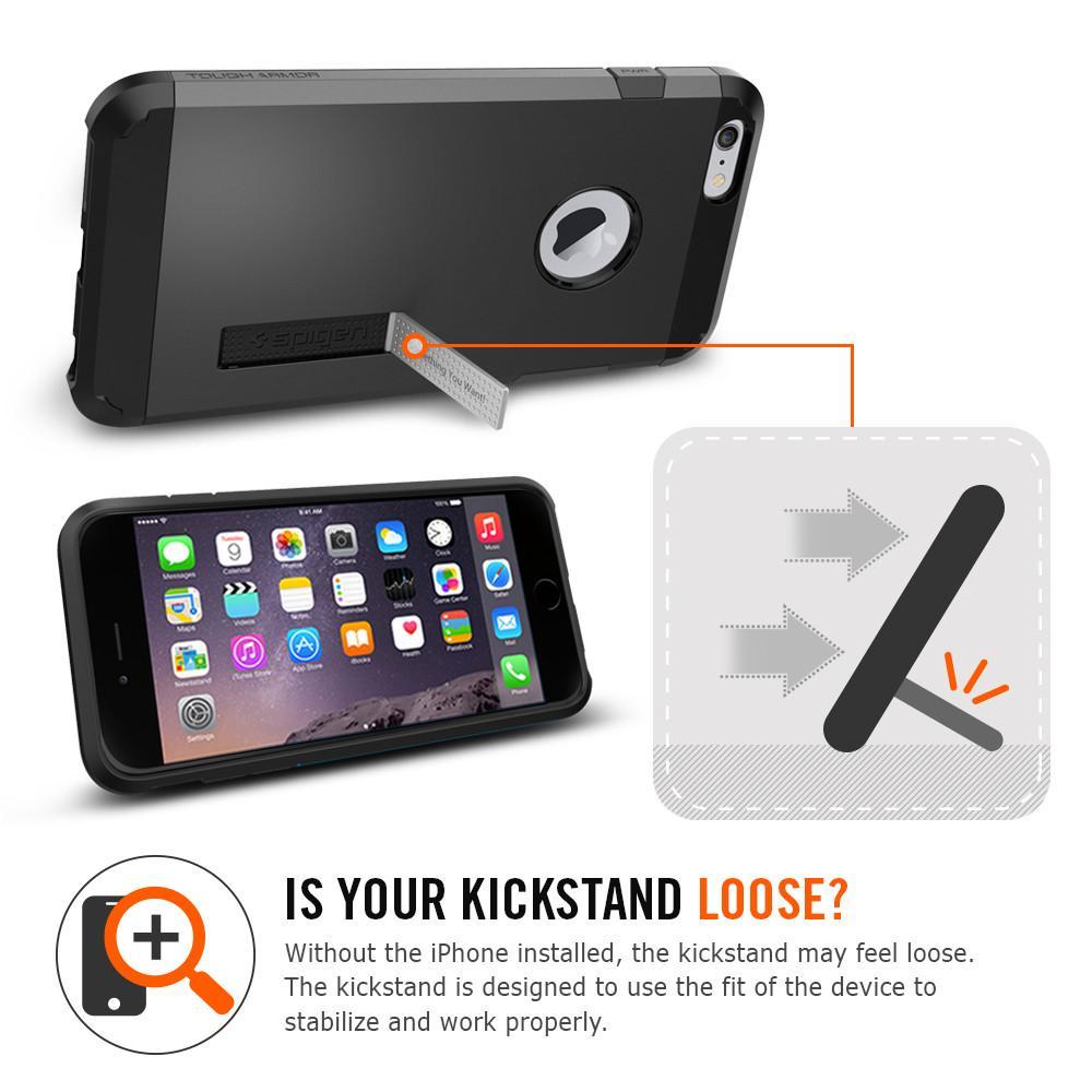 Spigen: iPhone 6s Plus - Tough Armour Case (Black) image