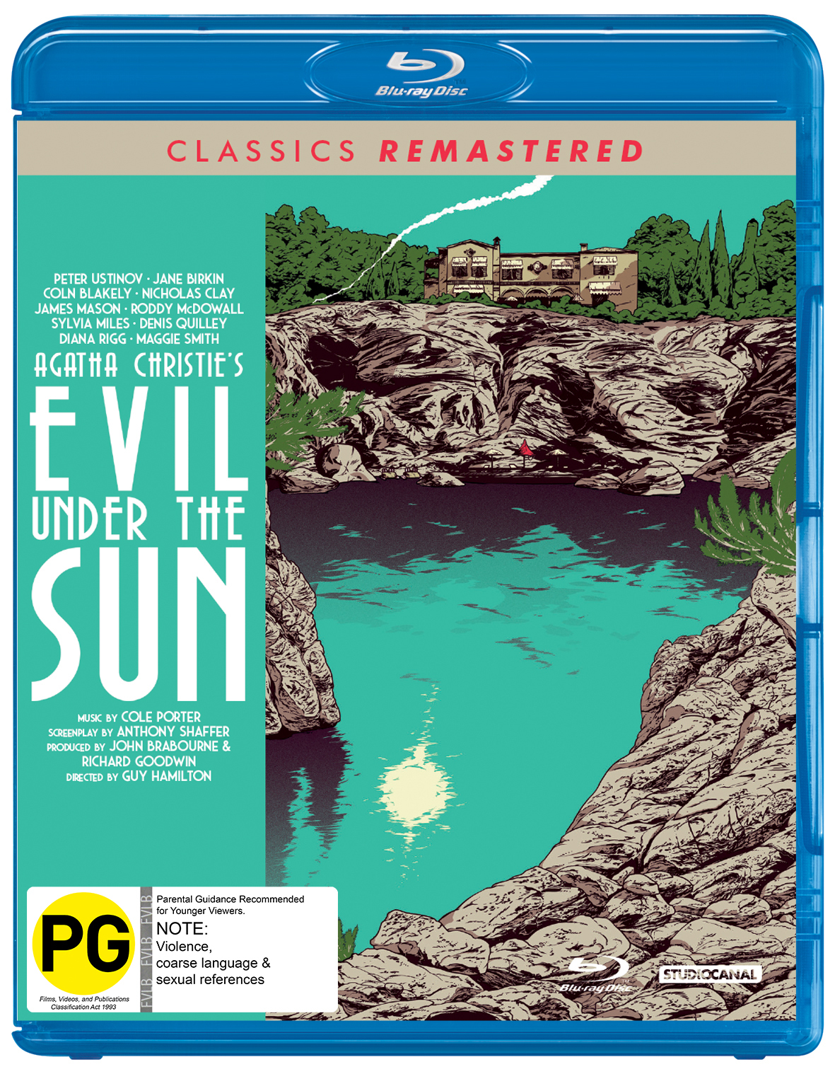 Evil Under the Sun on Blu-ray