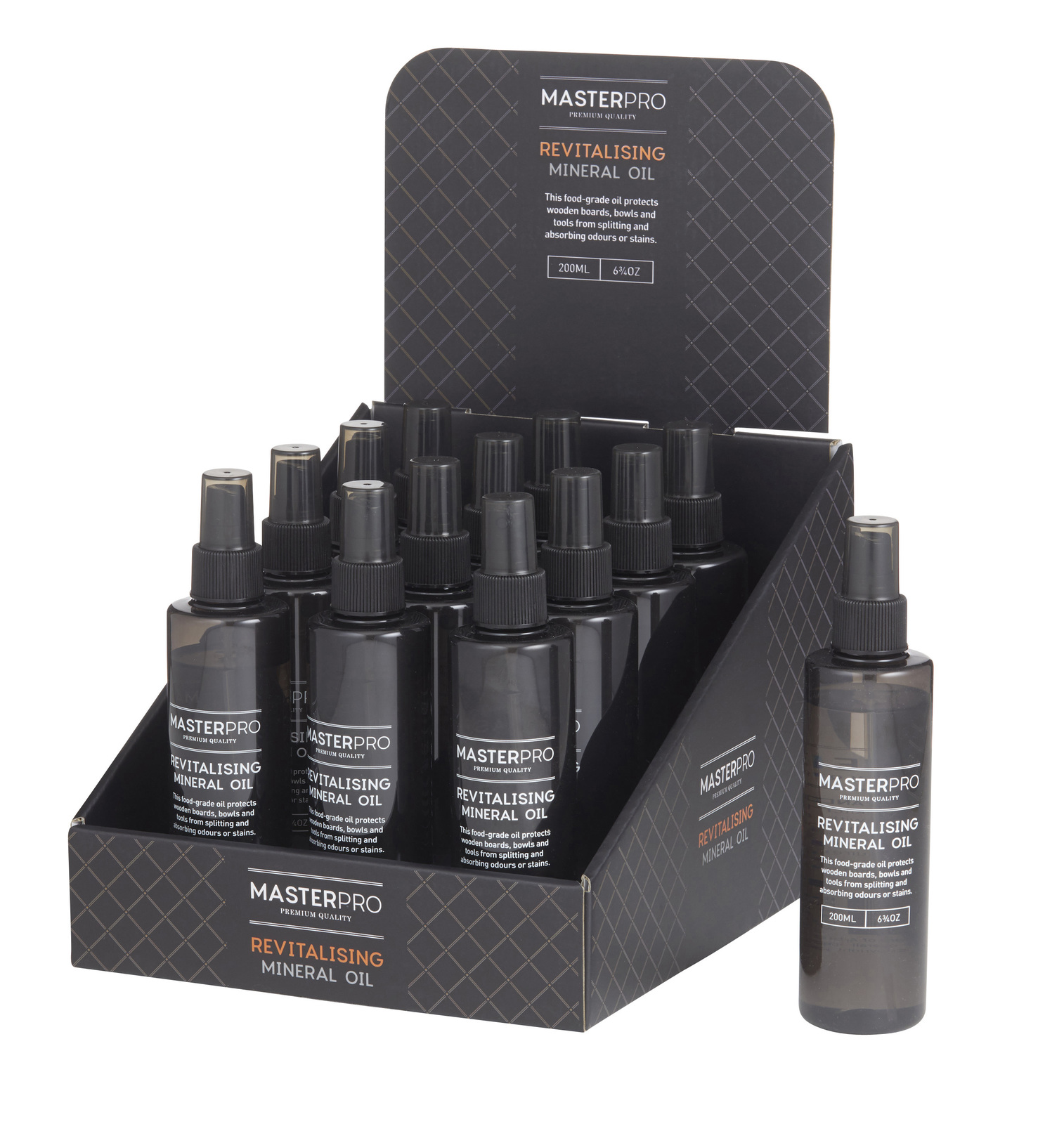 MasterPro: Food Grade Revitalising Mineral Oil (5x5x7.5cm/200ml) image