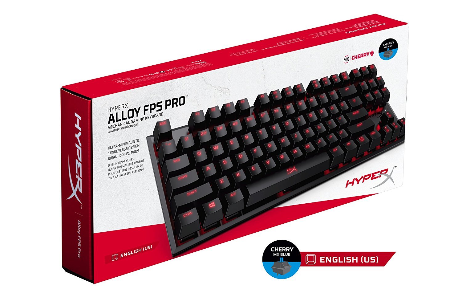 HyperX Alloy FPS Pro Mechanical Gaming Keyboard (Cherry MX Blue) for PC image