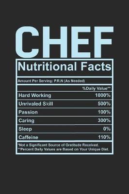 Chef Nutritional Facts by Dennex Publishing