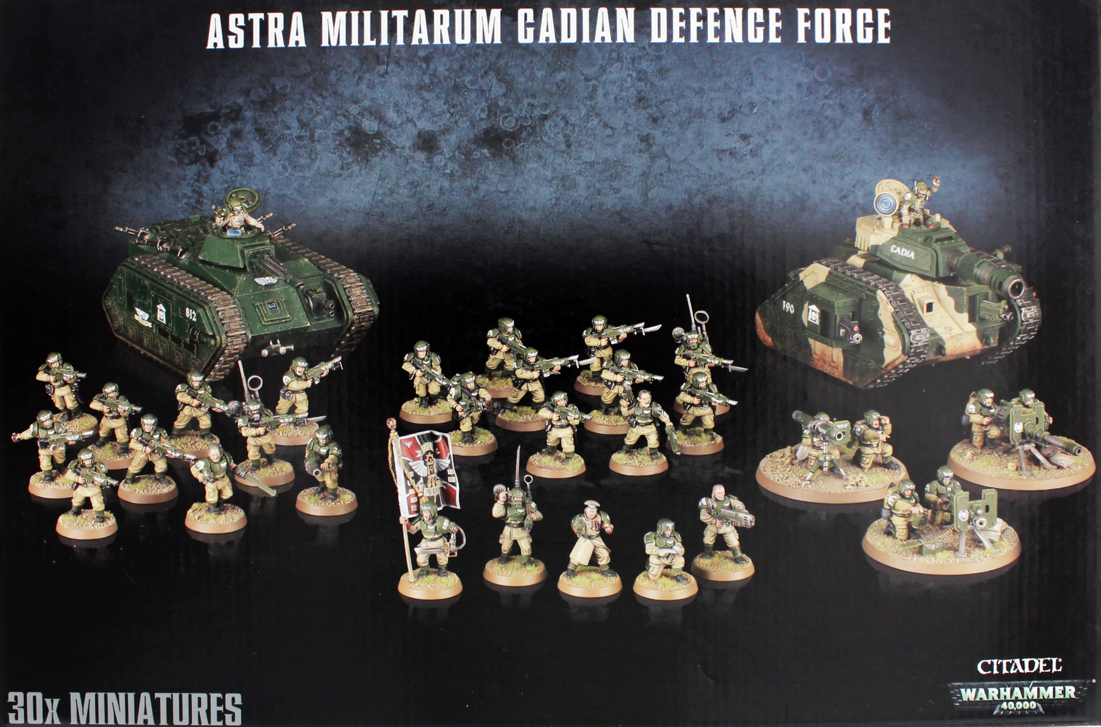 Astra Militarum Cadian Defence Force at Mighty Ape Australia