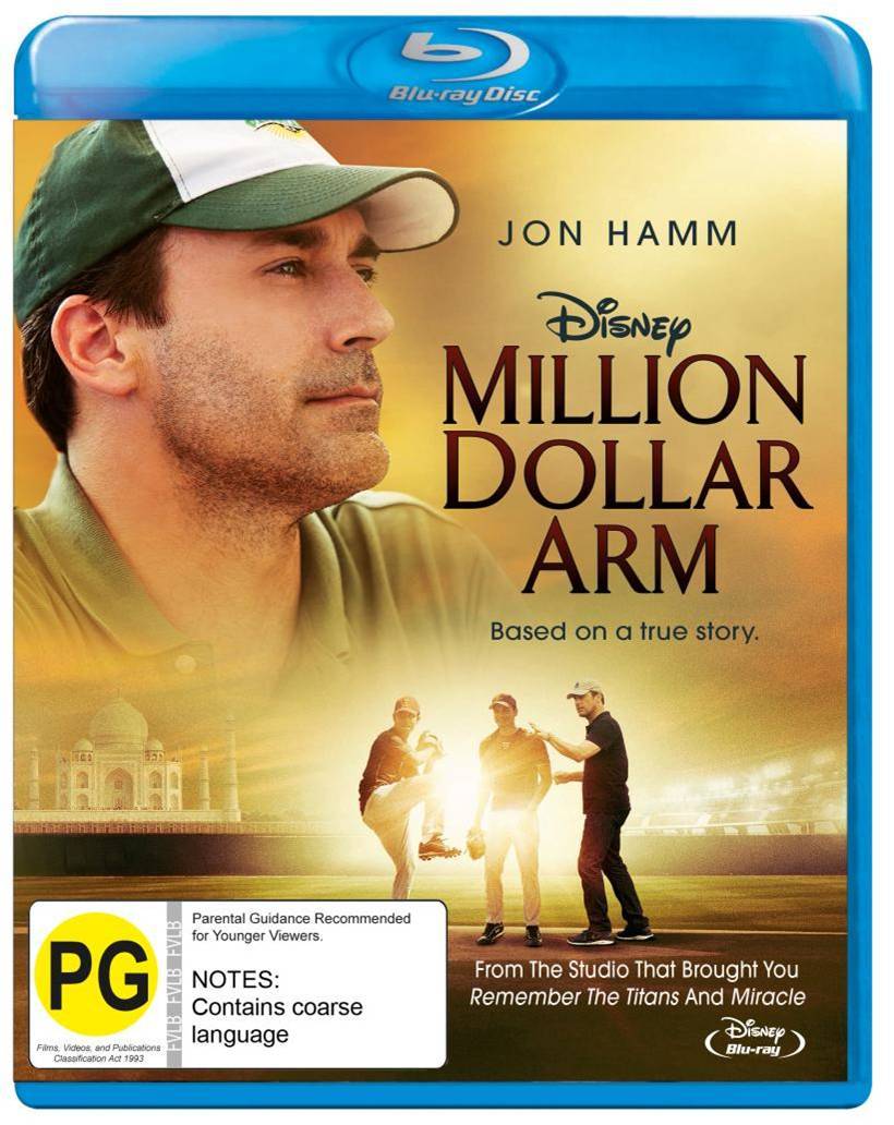 Million Dollar Arm on Blu-ray