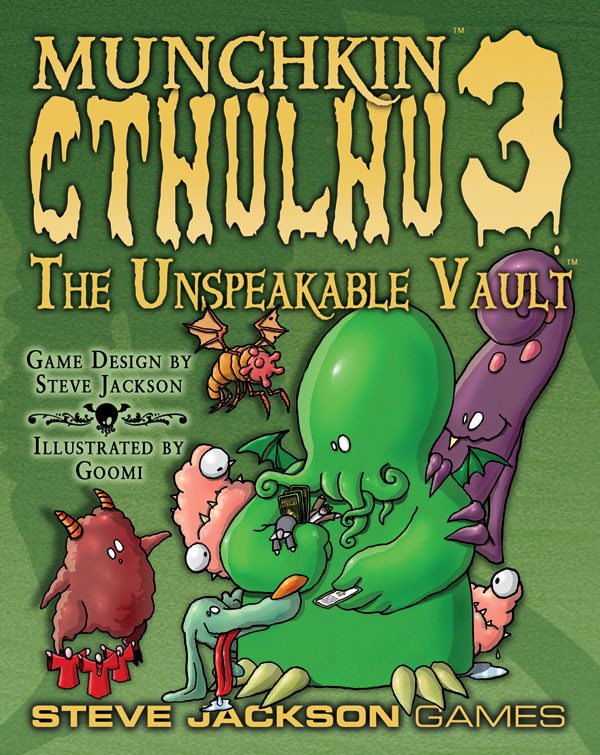 Munchkin Cthulhu 3: The Unspeakable Vault Expansion