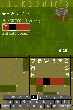 New York Times Crossword for Nintendo DS image