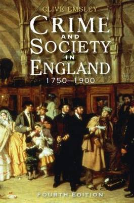 Crime and Society in England by Clive Emsley image