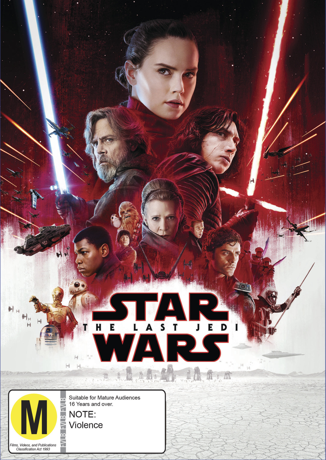 Star Wars: Episode VIII - The Last Jedi on DVD