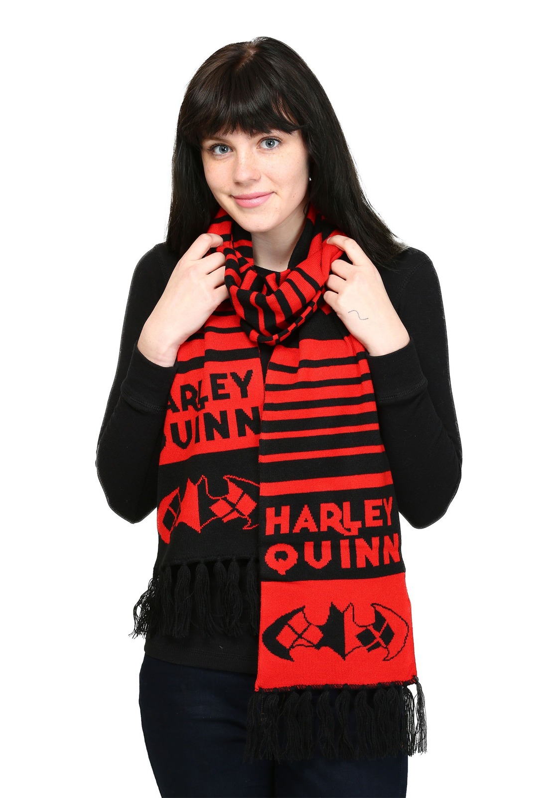 Batman Harley Quinn Jacquard Scarf image