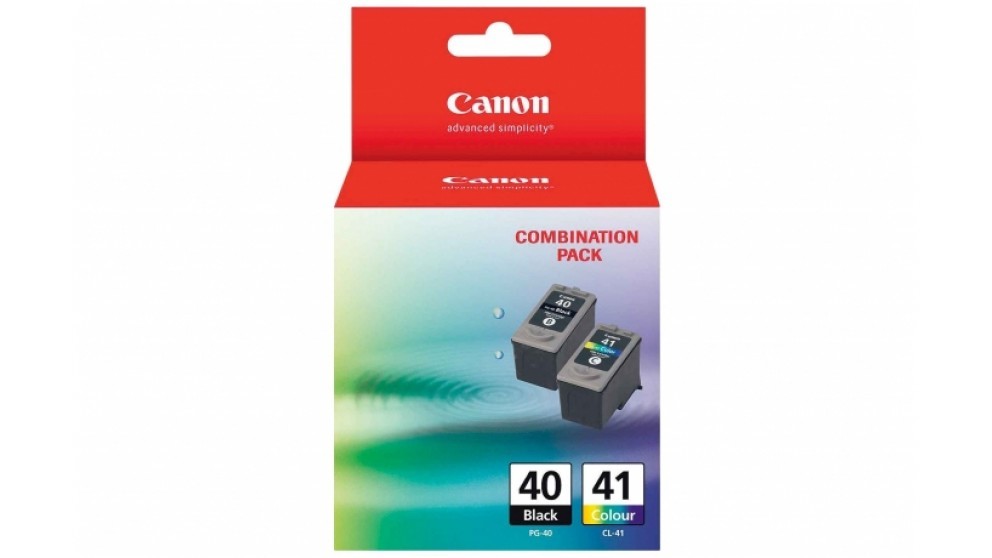 Canon Combination Ink Cartridge - PG40CL41CP (Black and Colour) image