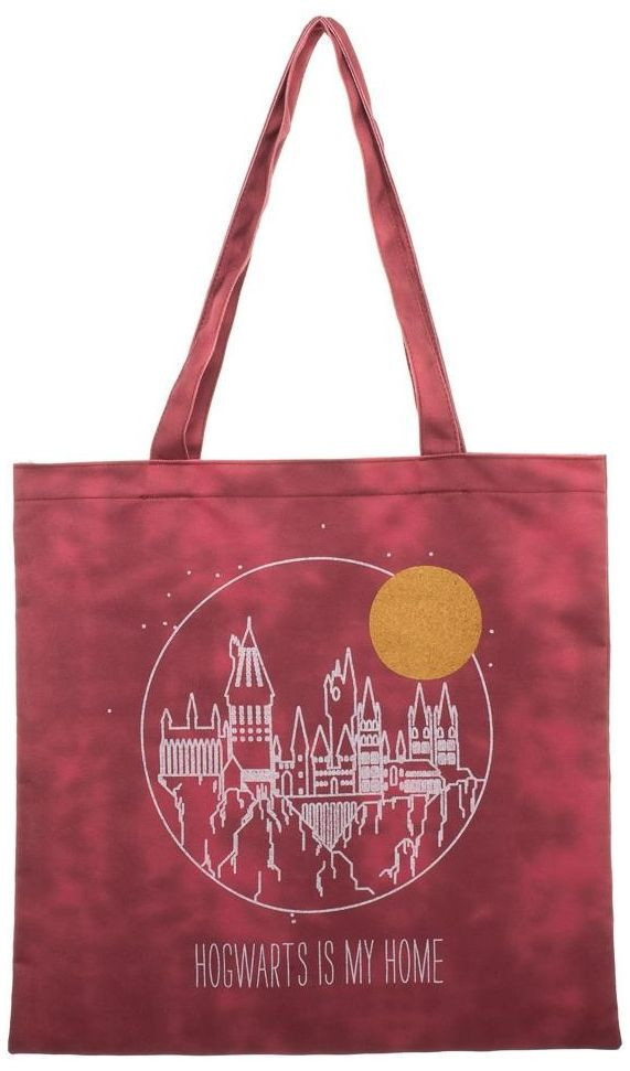 Harry Potter Hogwarts is My Home Canvas Tote image