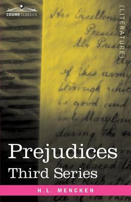 Prejudices by H.L. Mencken image