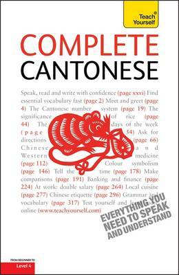 Complete Cantonese (Learn Cantonese with Teach Yourself) image