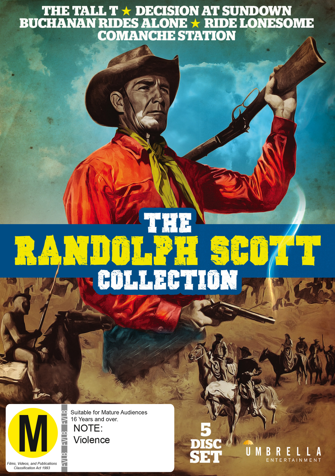 Randolph Scott Collection on DVD image