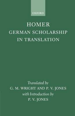 Homer: German Scholarship in Translation image
