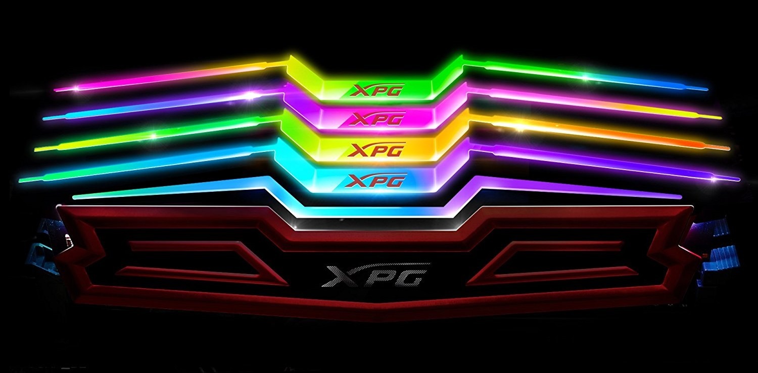 2x8GB Adata XPG Spectrix D40 3200Mhz RGB Gaming RAM image