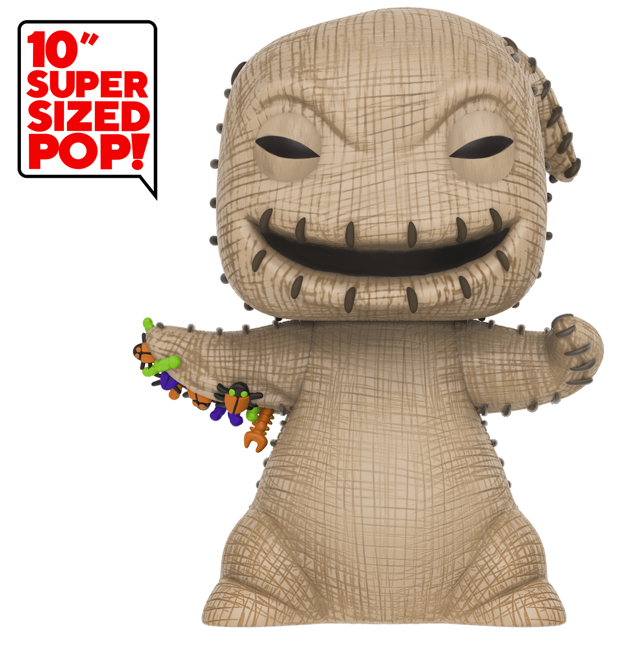 Nightmare Before Christmas: Oogie Boogie - 10" Super Sized Pop! Vinyl Figure