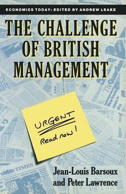 The Challenge of British Management by Peter Lawrence image