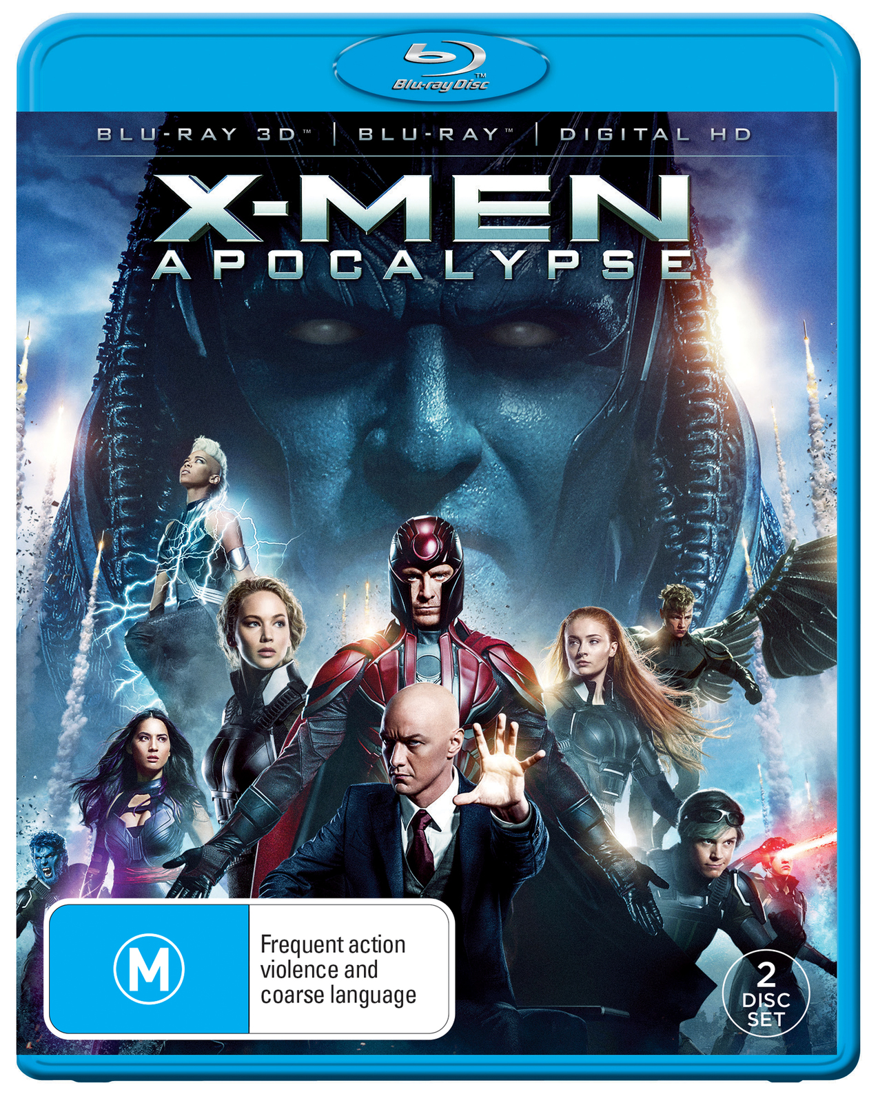 X-Men Apocalypse on Blu-ray, 3D Blu-ray