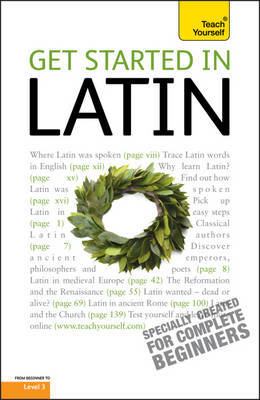 Get Started In Latin: Teach Yourself by G.D.A. Sharpley