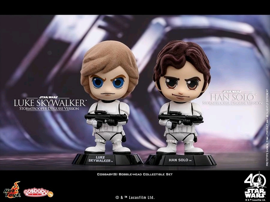 Star Wars - Luke & Han (Stormtrooper Disguise) - Cosbaby Set image