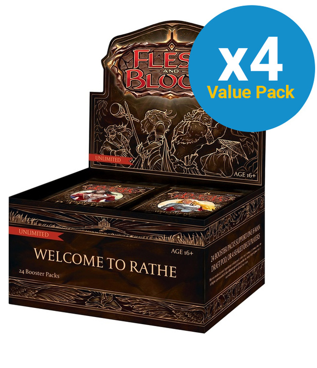 Flesh and Blood TCG: Welcome to Rathe Booster Case (Unlimited)