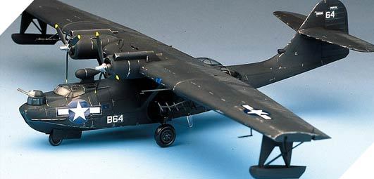 Academy PBY-5A Catalina 1/72 Model Kit image