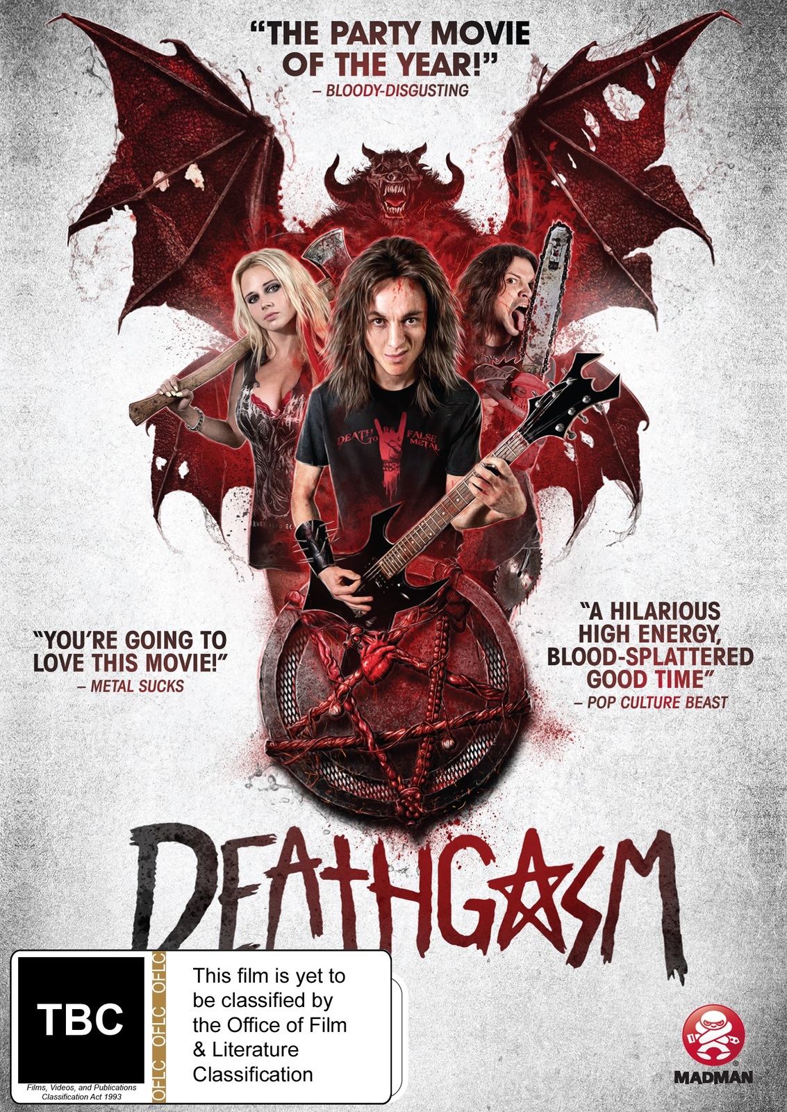 Deathgasm on DVD image