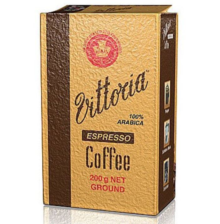 Vittoria Espresso Ground Coffee (200g) at Mighty Ape NZ