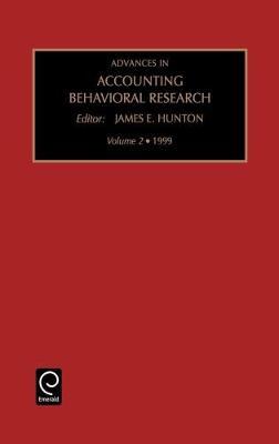 Advances in Accounting Behavioral Research image